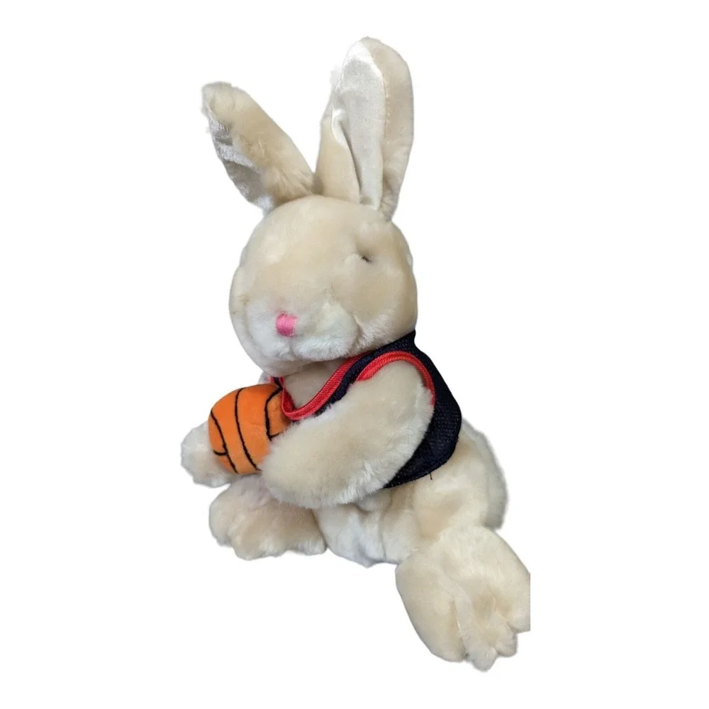 Dan Dee Collectors‎ Choice Basketball Bunny Rabbit Plush Stuffed Animal Tan 11